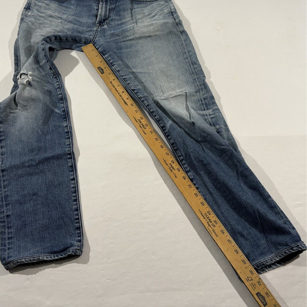 AG Adriano Goldschmied Light Wash Jeans Mens Modern Slim Straight Sz 31 USA - Picture 6 of 14